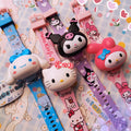 New musical light-up cartoon flip electronic watch for kids - educational toy, perfect birthday gift for preschoolers (boys & girls)