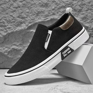 Men's canvas sneakers - spring/summer 2026 new collection - athletic skate shoes for men, youth casual, versatile, soft sole, lightweight canvas shoes
