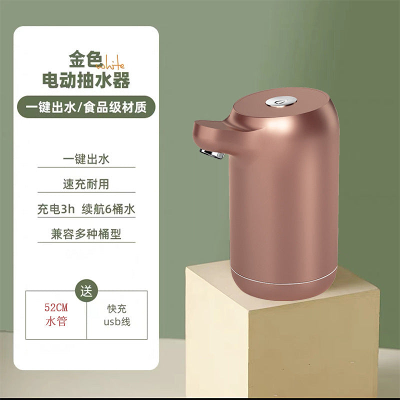 Bottled water dispenser - smart automatic usb rechargeable water dispenser for home and office - all-in-one mini water fountain