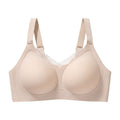 Amazon cross-border exclusive plus sizeintimates push-up jelly glue soft support fixed cup plus size seamless intimates