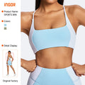 New arrival: barely-there feel, sexy open-back, shockproof sports bra - vest style, premium yoga bra for women