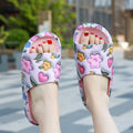 Embossed floral slippers - women's summer 2024 new beach sandals, indoor/outdoor home slippers, wholesale for men and women