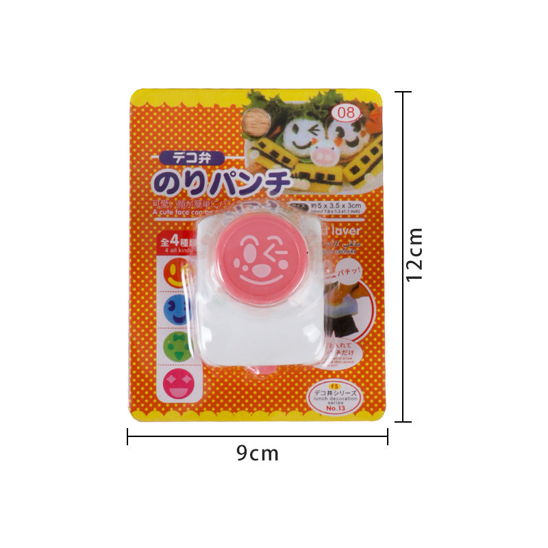 Expression embossing machine shape cartoon shape seaweed seaweed lunch tool ingredients printing machine rice ball mold cross-border