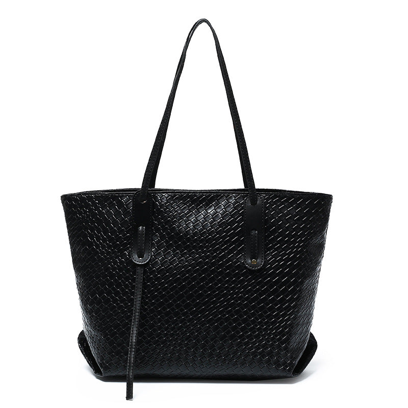 2026 new large capacity woven tote bag - stylish and versatile shoulder bag, underarm bag, retro and versatile tote bag for women