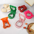 New sandwich cutter toast sandwich pocket bread mold hand guard stainless steel baking tool diy bread cutter
