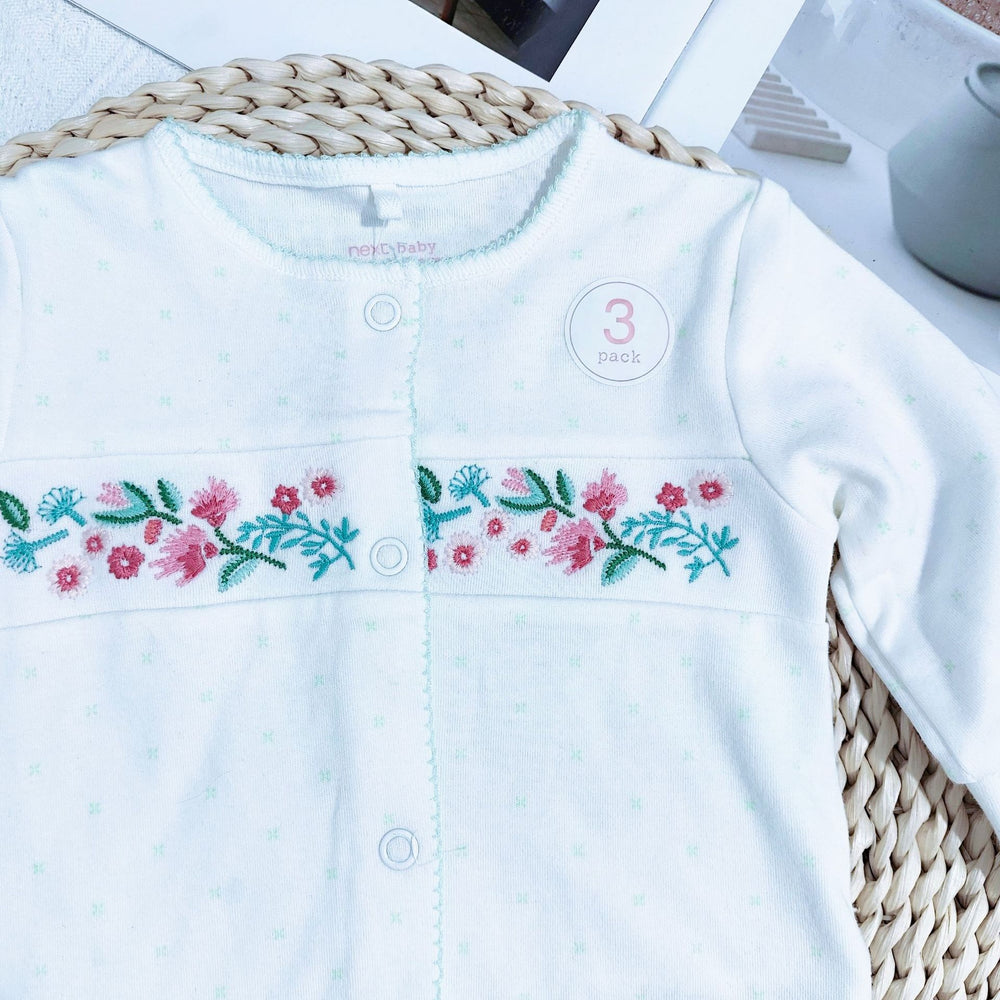 Original export overstock: baby girl's all-season long-sleeve romper - infant bodysuit, baby onesie, toddler jumpsuit