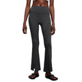 High-waisted, tummy-control, peach-shaped running yoga pants with a split hem and subtle flare. barely-there feel, skin-friendly, athletic fitness leggings. d25079