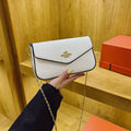 European and american fashion underarm bag - minimalist chic, compact square bag, elegant women's bag, versatile shoulder bag, crossbody bag