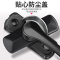 Crescent lock universal two-way stainless steel sliding door and window security lock, sliding door hook, window latch accessories, safety lock