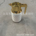 Factory direct sales cross-border best selling thermos kettle thermos coffee pot thermos kettle thermos teapot capacity plastic red bladder