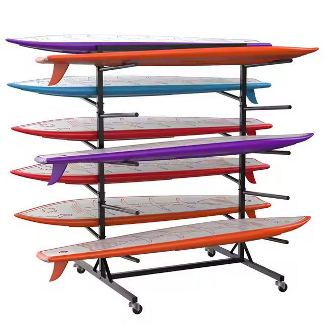 Source Factory Surfboard Metal Display Rack Surfboard Storage Rack Storage Rack