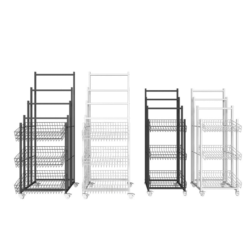 Shelf Mingchuang Umbrella Display Rack Folding Sun Umbrella General merchandise Mobile Wrought Iron Storage Display Rack