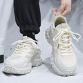 Live stream: 2025 new men's black athletic & casual shoes - waterproof, slip-resistant, durable, and suitable for work & labor protection