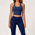 new nylon spandex compression yoga tank top - quick-dry activewear, versatile outerwear, running, beautiful back design, sports bra for women