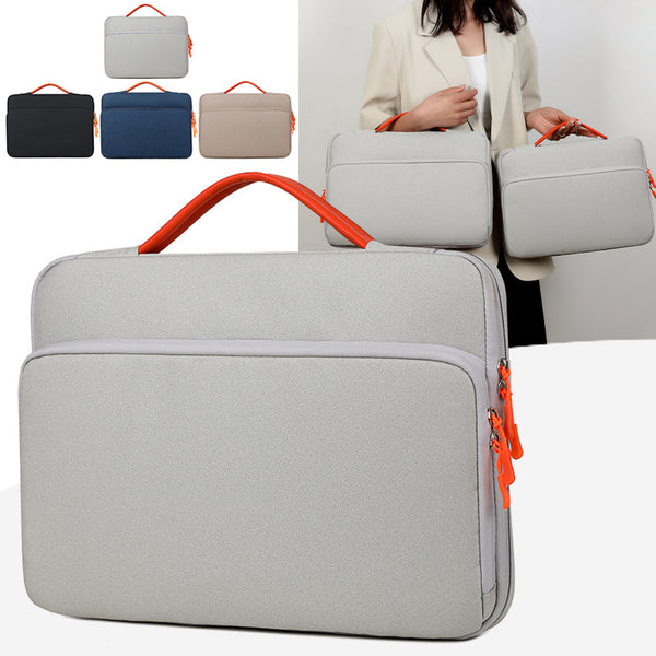 Laptop bag Men's multi-compartment liner bag Women's business notebook commuter briefcase Shockproof computer protective case