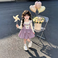 Girls' cartoon dress - new autumn  collection - spring/autumn princess style - baby overalls - stylish & trendy for kids