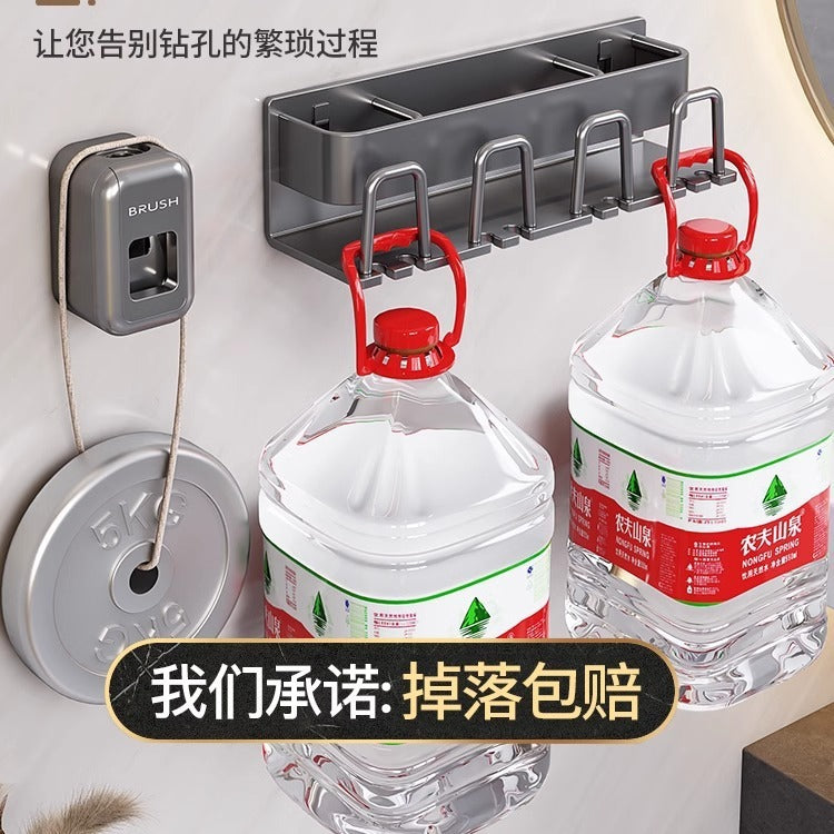 Removable toothbrush rack No punching mouthwash cup holder Wall hanging storage rack Electric toothbrush Toothpaste holder Wholesale