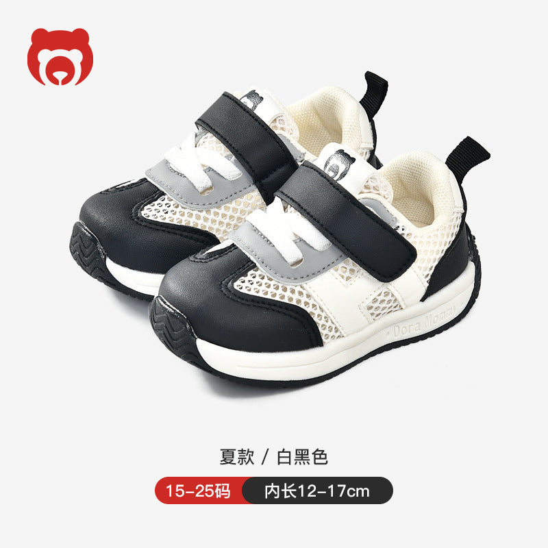 Baby sandals boys summer toddler shoes 0-1-2 years old infant anti-slip soft sole mesh shoes functional shoes for girls