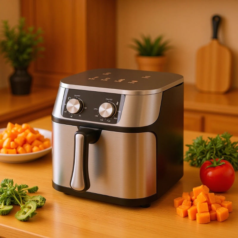 10l air fryer export european plug metal air fryer electric fryer cross-border kitchen appliances