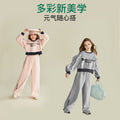Kids'  spring/autumn new collection: baby casual outfit, children's activewear, girls' sweatshirt two-piece set - trending online