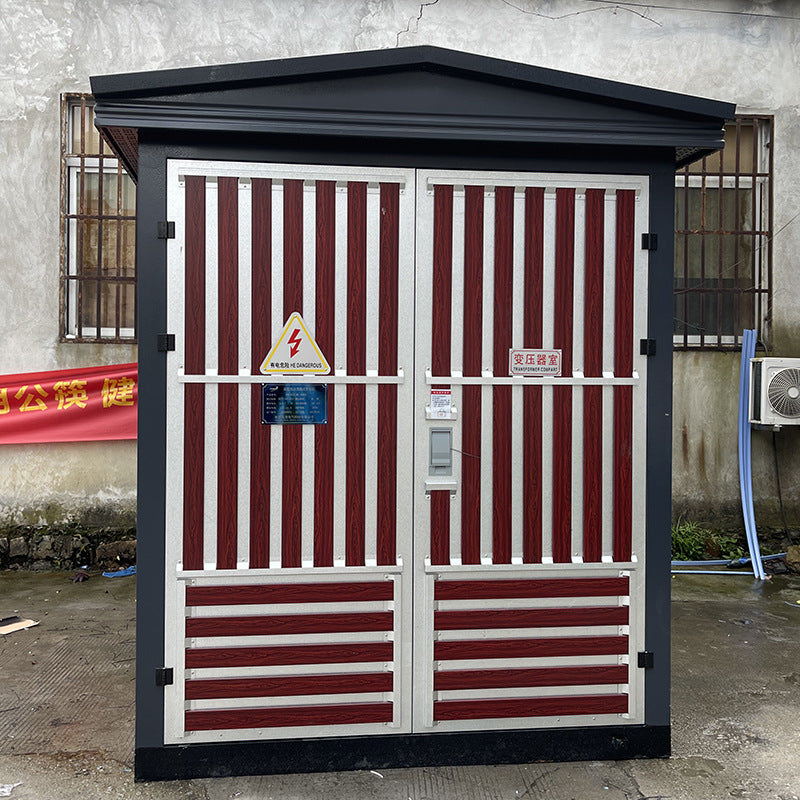 Outdoor box-type substation Jingguang-type box-type charging pile special box-type substation high-voltage substation European-style box-type substation