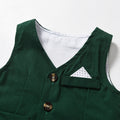 new arrival: british style suit vest three-piece set - children's spring/autumn formal wear, boys' autumn outfit, baby clothes