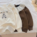 Kids' & teens' new autumn sweatshirt, sizes 110-160, stylish base layer, cartoon long sleeve, sweet & trendy tee for girls