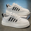 Men's shoes 2026 new spring breathable casual skate shoes versatile thick-soled sneakers men's athletic student white trendy shoes