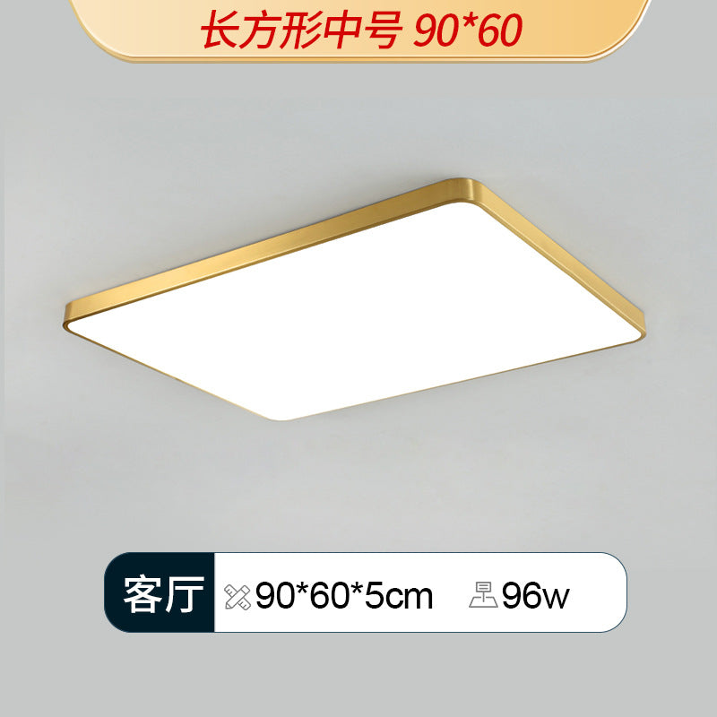 2025 new living room light hall main light simple led dining room bedroom light ceiling light whole house Zhongshan lighting