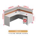 Saint li staff screen desk and chair combination computer table modern casual partition booth workstation table