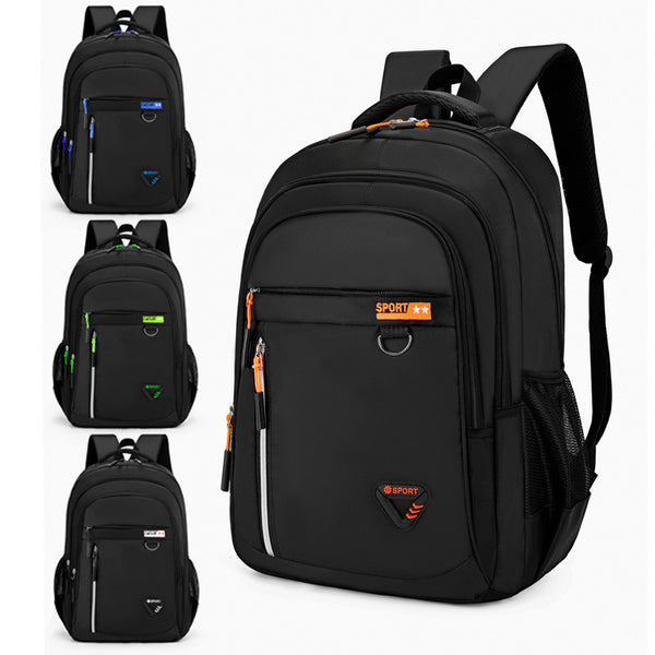 Men's Backpacking Backpack Business Laptop Bag Large Capacity High School Student School Bag Middle School Student