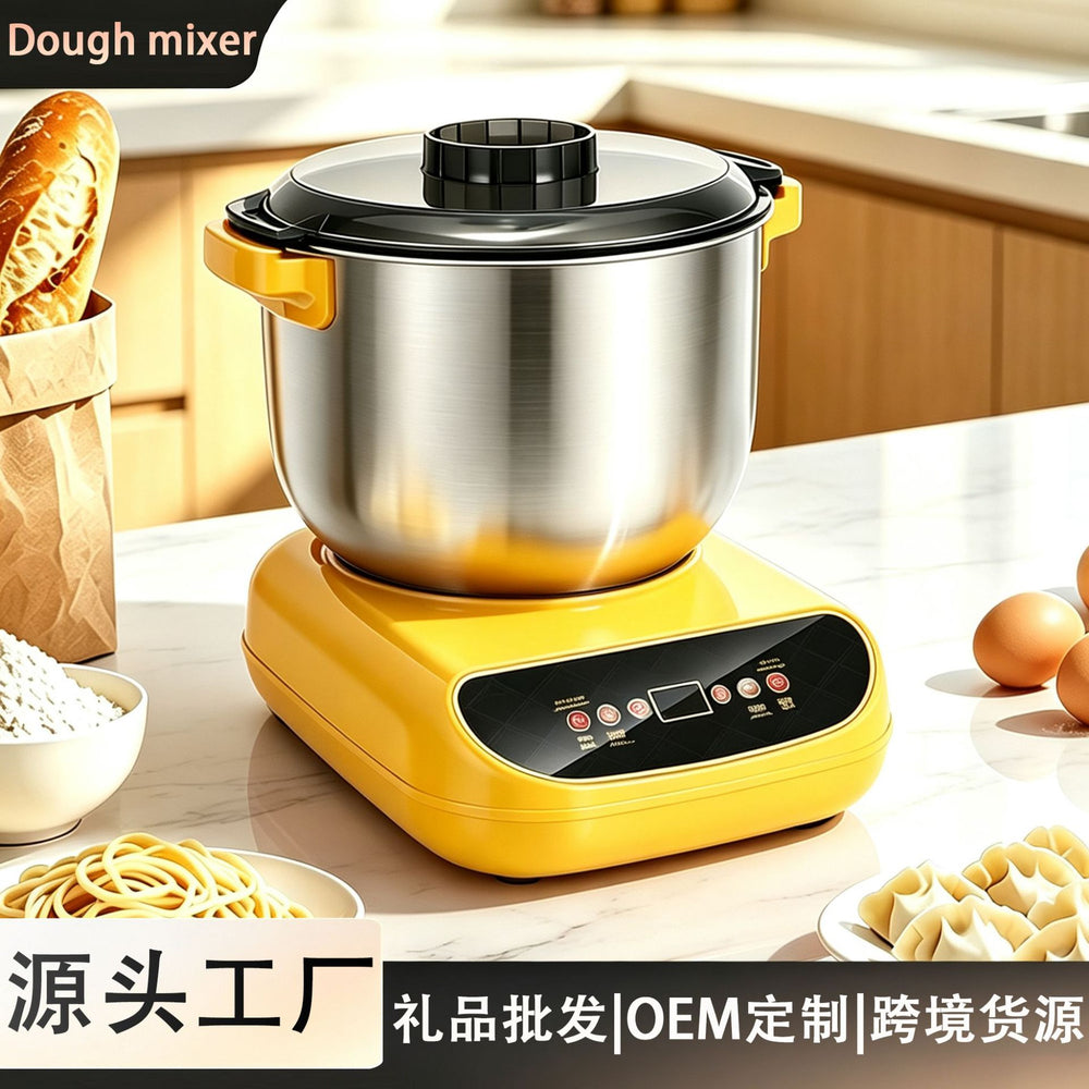 Wholesale cross-border new dough mixer constant temperature dough mixer stainless steel dough mixer smart touch large capacity dough mixer