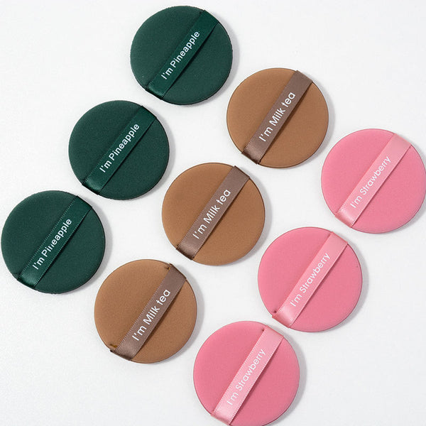 Wet and dry egg yolk pie puff, super soft do not eat powder air cushion puff, become larger in contact with water beauty blender wholesale