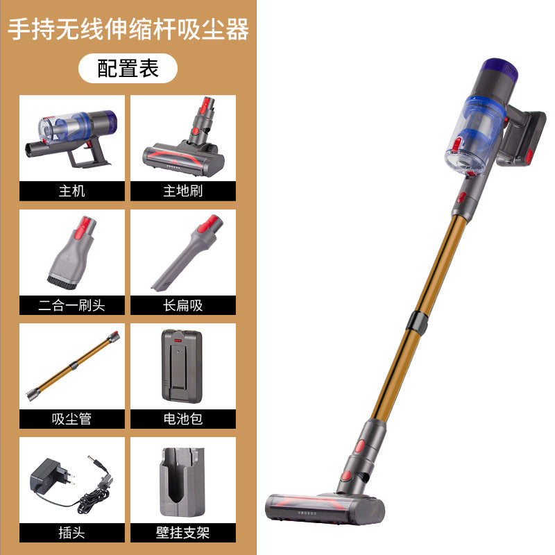handheld vacuum cleaner, 350w power, cordless vacuum for desktop, carpet, and floor cleaning