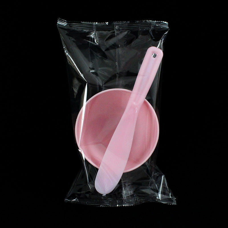 Beauty tools tpr imitation silicone mask bowl plastic soft bowl mask stick mixing bowl supplies beauty set medium size