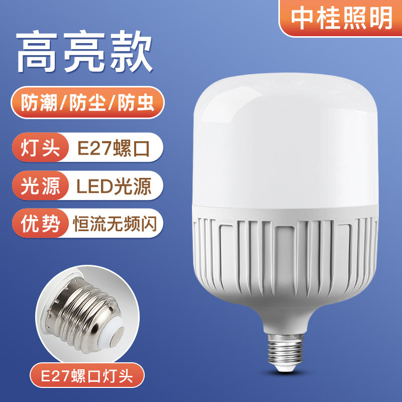 Led bulb manufacturers wholesale e27 screw Gaofu Shuai bulb light indoor lighting bright household energy-saving led light