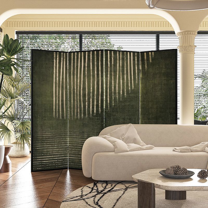 Screen partition living room folding mobile entrance facing the door modern simple bedroom entrance blocking light luxury high-end