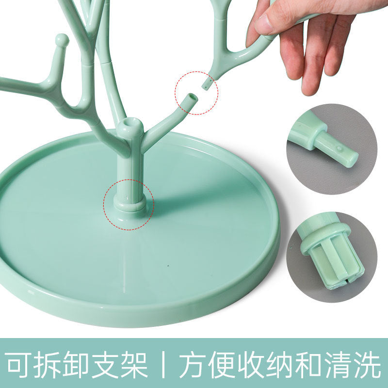 New antler baby bottle rack, removable drying rack, baby pacifier bottle drain rack, boxed