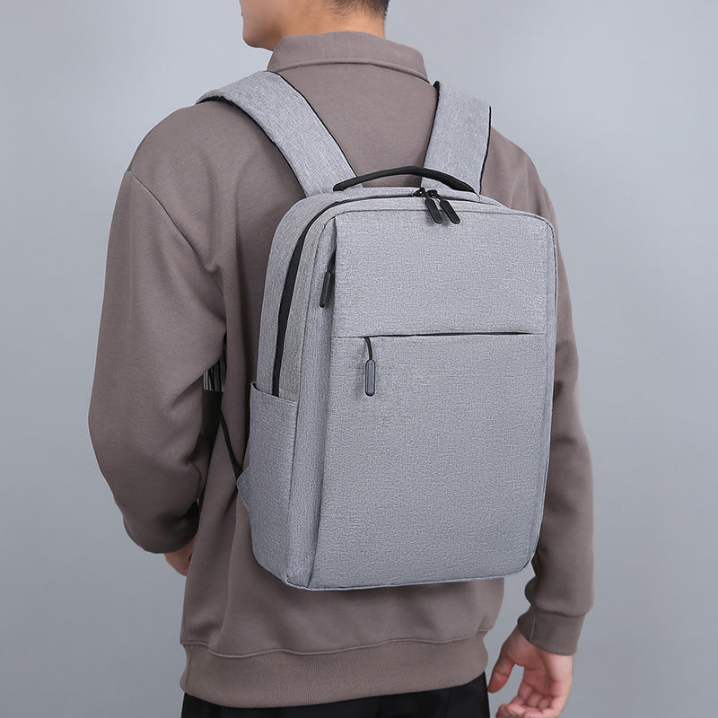 Cross-border backpack Premium sense business computer bag Large capacity lightweight backpack Customized logo travel student backpack