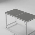 Outdoor foldable table portable camping picnic table night market stall street vendor retractable aluminum alloy foldable table