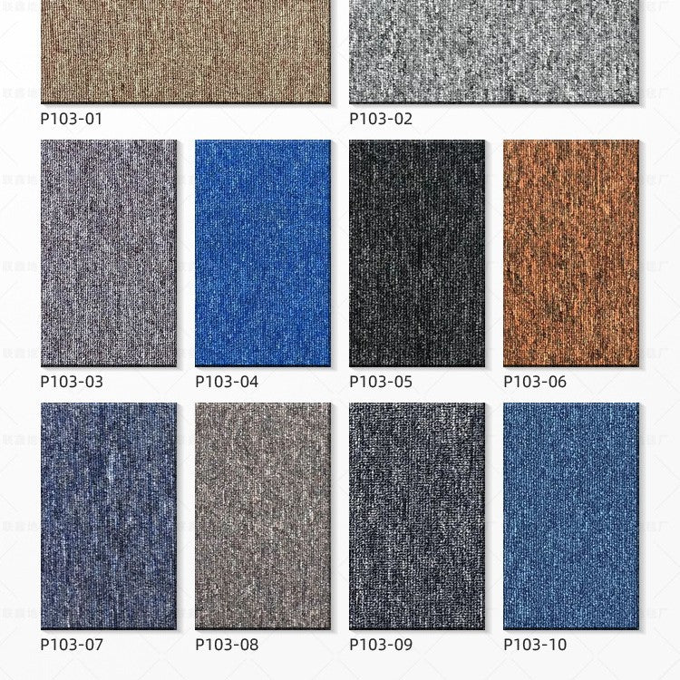 Office Carpet Commercial Square Blanket Full Sheet Blanket Large Area Cement Floor Splicing Floor Mat Billiards Hall