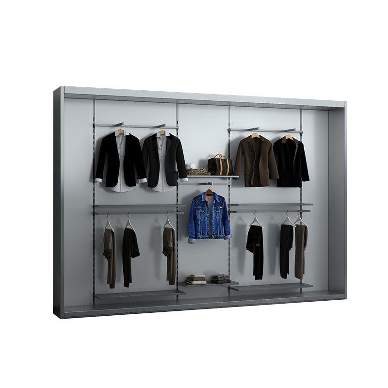 Camel shelves Sporting goods Yoga clothing Outlets Metal wrought iron sportswear brand Nakajima display stand