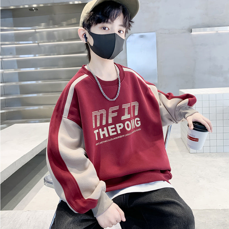 Kids' boys' sweatshirt - spring/autumn  new collection - toddler & little boy's spring/autumn style - baby boy's spring top