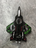 Single green airplane (battery not included)