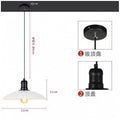 Nordic loftretro industrial style restaurant bar cafe creative iron clothing store pot lid chandelier