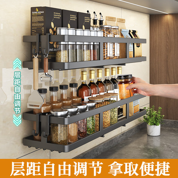 Toilet wall-mounted non-punching toilet bath toilet washbasin wall storage rack bathroom rack