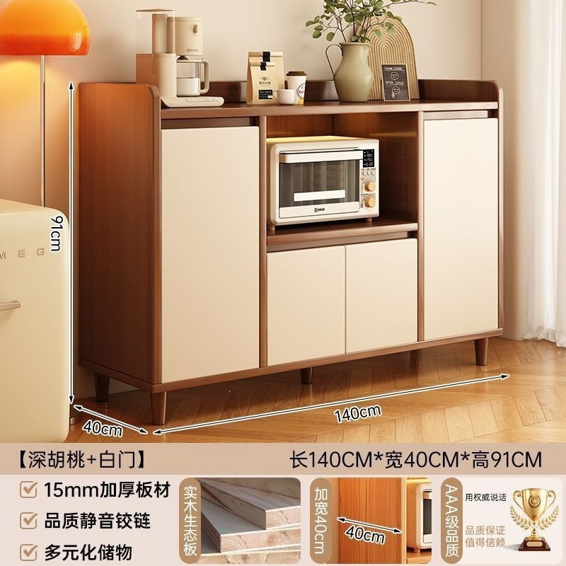Sideboard storage cabinet, wall-mounted integrated cabinet, for home wall-mounted tea cabinet, coffee cabinet, living room locker, meal preparation cabinet