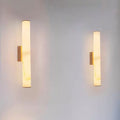 Modern casual marble round tube wall lamp hotel sales department corridor foyer accessible luxury bench decorative wall lamp custom size