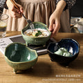 New arrival special-shaped bowl japanese style creative sashimi bowl ceramic stylish dessert bowl salad bowl for home side dish ceramic bowl