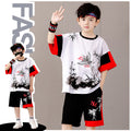 Kids' summer clothing:  new summer collection for boys - lightweight, stylish, and trendy athletic sets for older boys